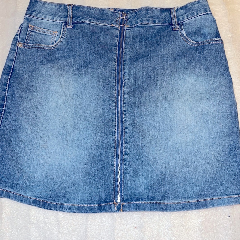 Denim Jean skirt size M